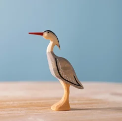 Wooden Grey Heron