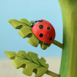 Wooden Ladybug