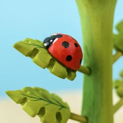 Wooden Ladybug
