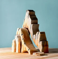 Wooden Mountain Cliffs | Wooden Toy