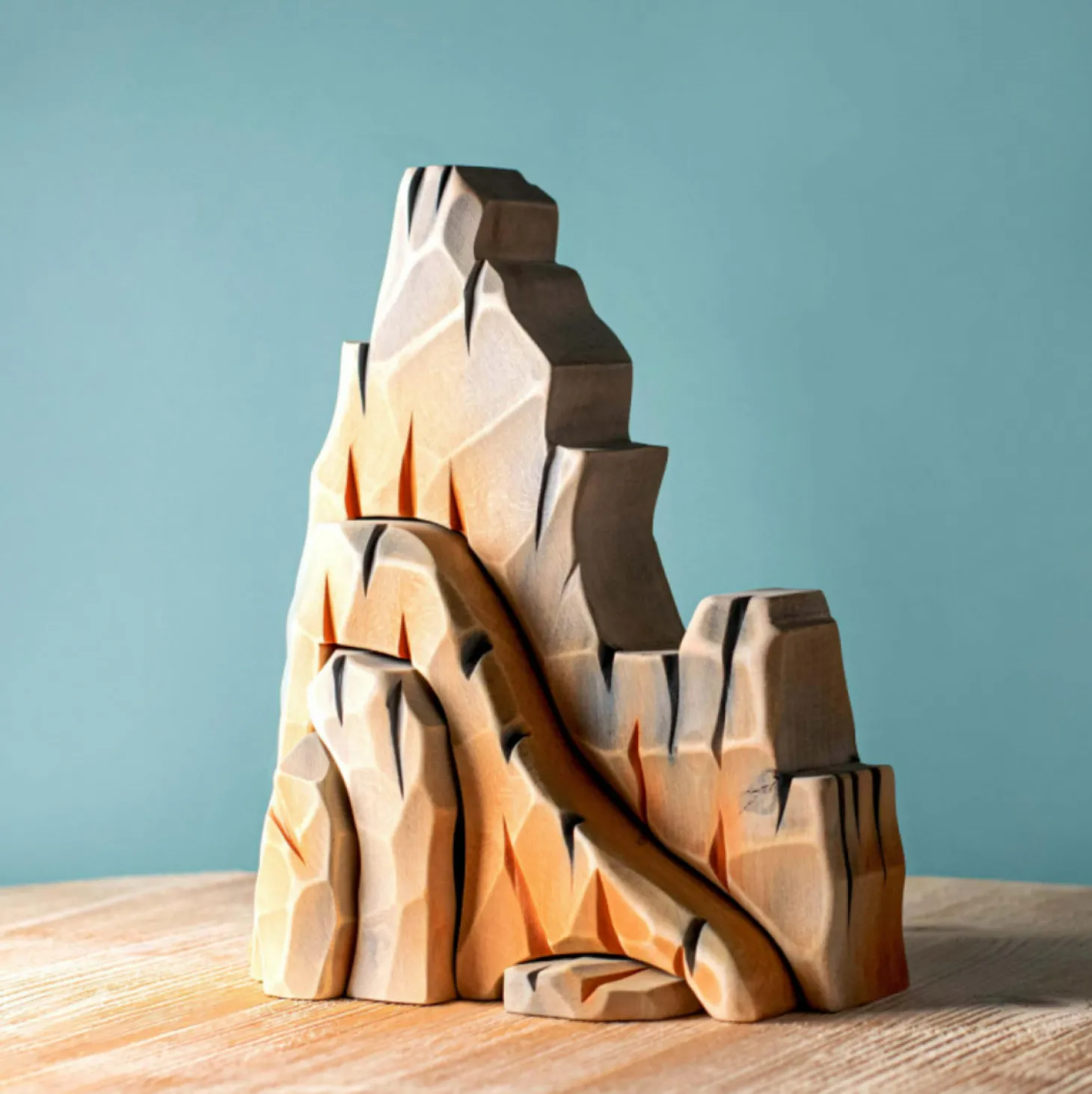 Wooden Mountain Cliffs | Wooden Toy