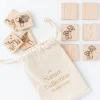 Wooden Nature-Themed Matching Memory Game (24 Tiles) - Handmade in Canada