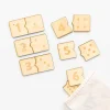 Wooden Numbers Puzzle & Matching Game