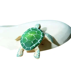 Wooden Turtle (Green)