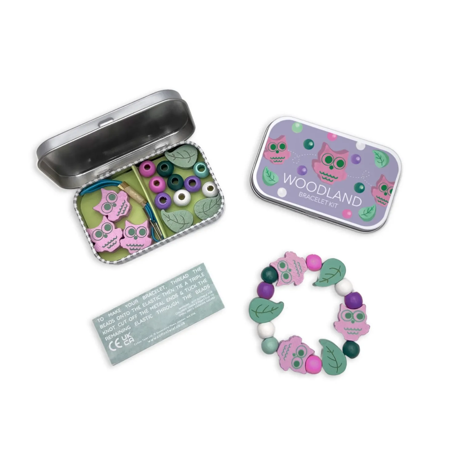 Woodland Bracelet Craft Kit